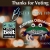 Thanks for Voting for Us