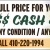 Full Price for Your House