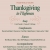 Thanksgiving in Tilghman