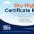 Sky-High Certificate Rates