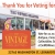 Vote for Us as Best Antique, Coins & Collectibles Store