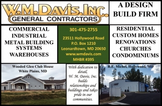 W.M. Davis, Inc General Contractors