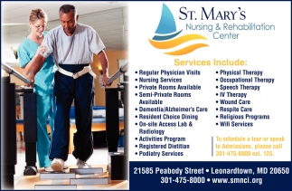 St. Mary's Nursing & Rehabilitation Center