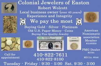 Colonial Jewelers of Easton