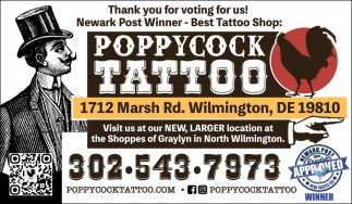 Poppycock Tattoo