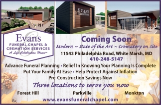 Evans Funeral Chapel & Cremation Services