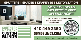 Southern Maryland Custom Blinds