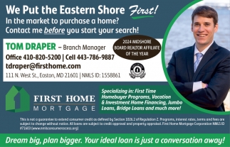 Tom Draper - First Home Mortgage