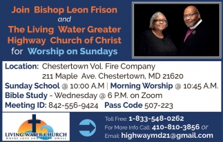 Living Water Church - Chestertown