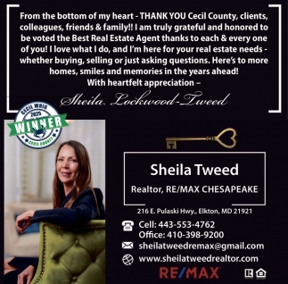 Sheila Tweed - Re/Max