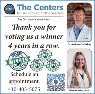 The Centers for Advanced Orthopaedics