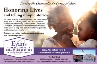 Evans Funeral Chapel & Cremation Services