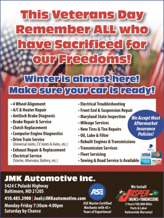 JMK Automotive Inc