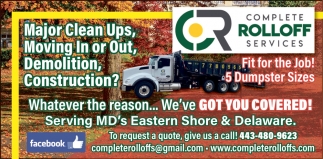 Complete Rolloff Services