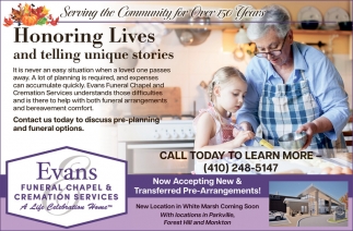 Evans Funeral Chapel & Cremation Services