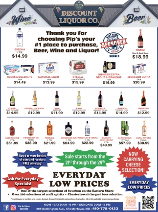 Pip's Discount Liquors