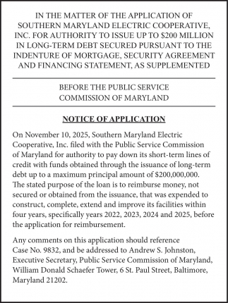 Public Service Commission of Maryland