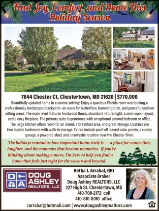 Retha J. Arrabal, GRI - Dough Ashley Realtors, LLC