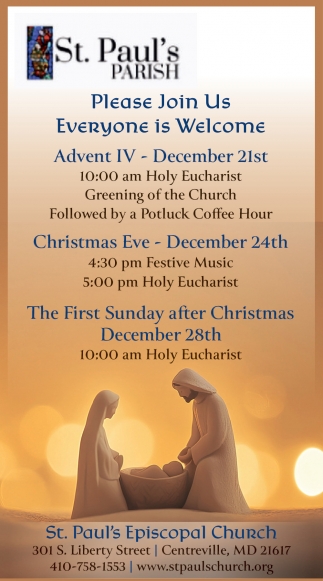 St. Paul's Episcopal Church - Centreville