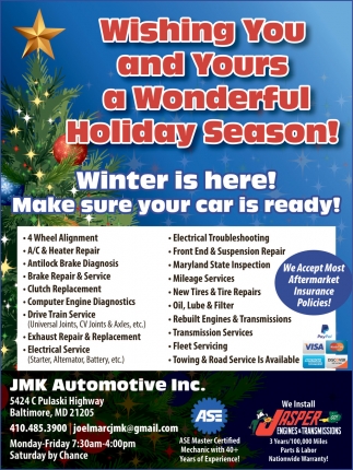 JMK Automotive Inc