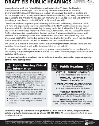 Chesapeake Bay Crossing Study 