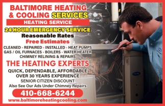 Baltimore Heating & Cooling Services