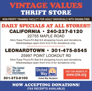 Vintage Values Thrift Store