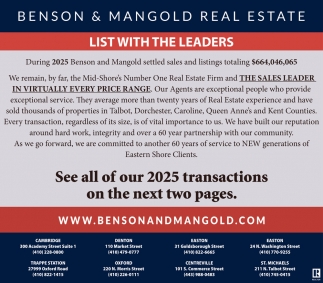 Benson & Mangold Real Estate