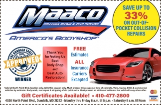Maaco Collision Repair & Auto Paint