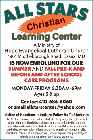 All Stars Christian Learning Center