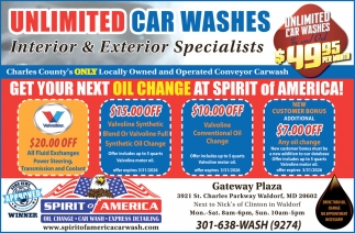 Spirit Of America Car Wash