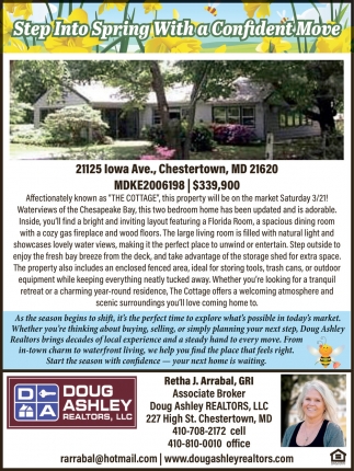 Retha J. Arrabal, GRI - Dough Ashley Realtors, LLC