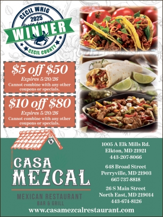 Casa Mezcal Mexican Restaurant Bar & Grill