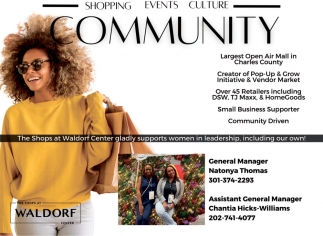 Waldorf Center - Natonya Thomas / Chantia Hicks-Williams