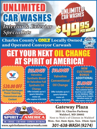 Spirit Of America Car Wash