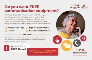 Maryland Accessible Telecommunications