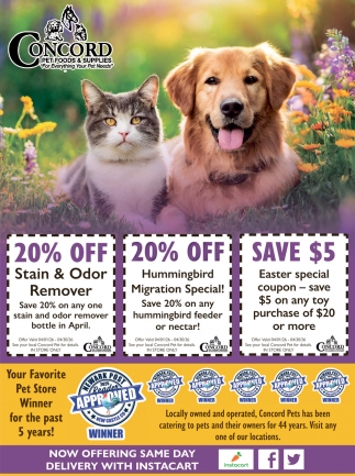Concord Pet Foods & Supplies