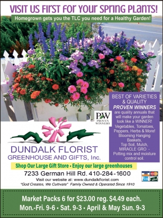 Dundalk Florist Greenhouse & Gifts