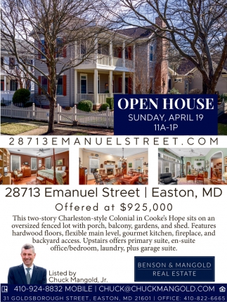 Benson & Mangold Real Estate - Chuck Mangold, Jr