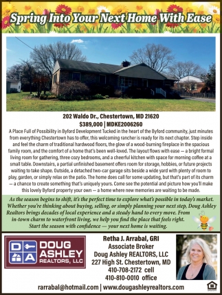 Retha J. Arrabal, GRI - Dough Ashley Realtors, LLC