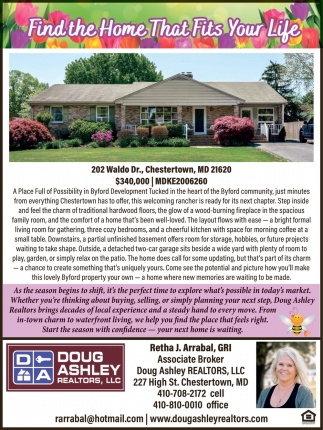 Retha J. Arrabal, GRI - Dough Ashley Realtors, LLC