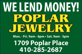 Poplar Jewelry & Loan