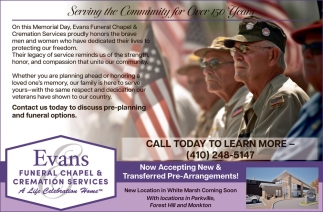 Evans Funeral Chapel & Cremation Services