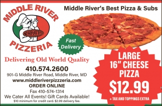 Middle River Pizzeria