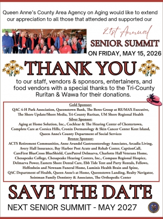 Queen Anne's County Area Agency on Aging