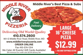 Middle River Pizzeria