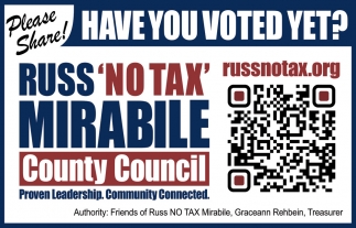 Russ 'No Tax' Mirabile County Council