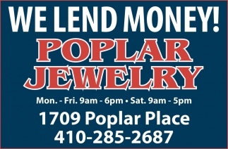 Poplar Jewelry & Loan