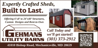 Gehman's Utility Barns