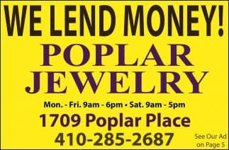 Poplar Jewelry & Loan